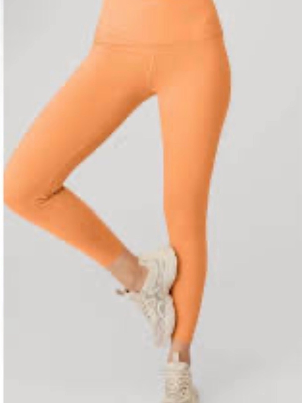 Alo Orange Performance Leggings